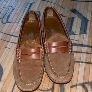 Stylish Brown Suede Loafers